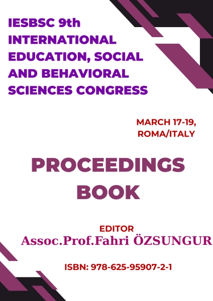 #2025-10.0013 - 9th International Education, Social and Behavioral Sciences Congress P