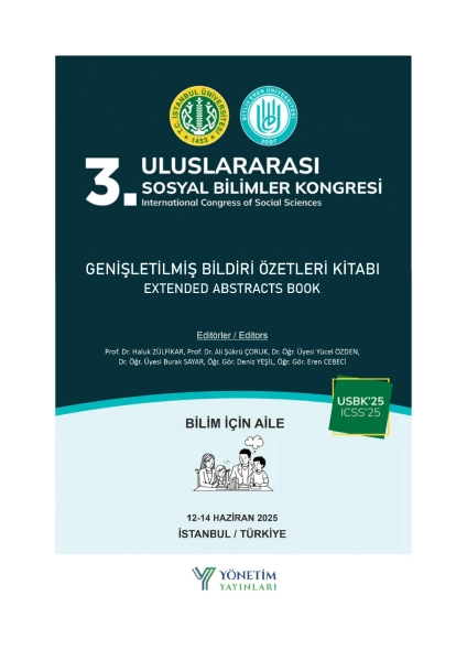 #2025-10.0032 - 3. Uluslararası Sosyal Bilimler Kongresi Genişletilmiş Bildiri Özetler